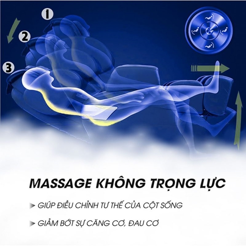 ghế massage caremart vg668