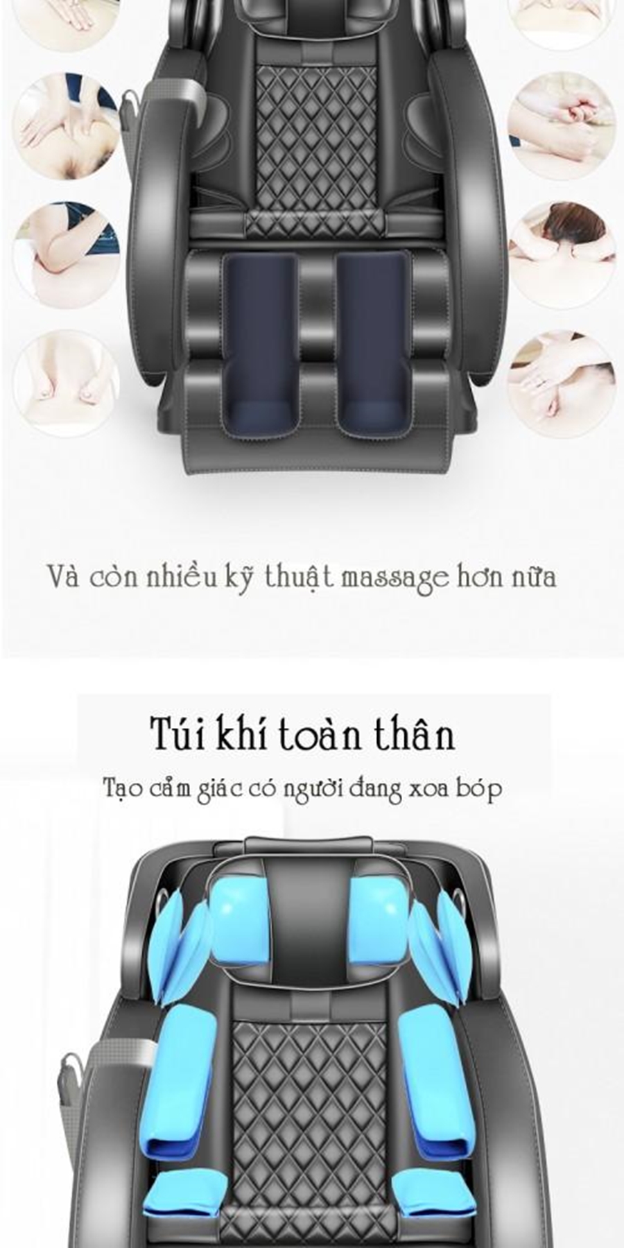 Ghế Massage Toàn Thân CareMart VG968